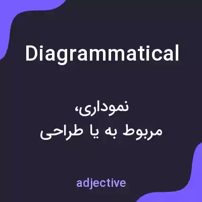 معنی diagrammatical به فارسی معنی diagrammatical به فارسی
