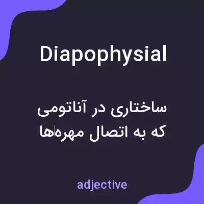 معنی diapophysial به فارسی معنی diapophysial به فارسی
