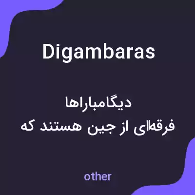 معنی digambaras به فارسی معنی digambaras به فارسی