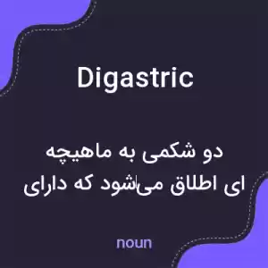 معنی digastric به فارسی معنی digastric به فارسی