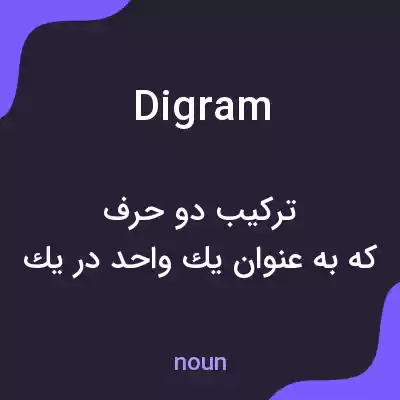 معنی digram به فارسی معنی digram به فارسی