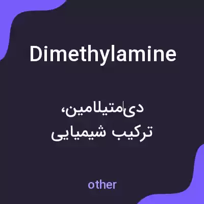 معنی dimethylamine به فارسی معنی dimethylamine به فارسی