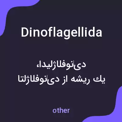 معنی dinoflagellida به فارسی معنی dinoflagellida به فارسی