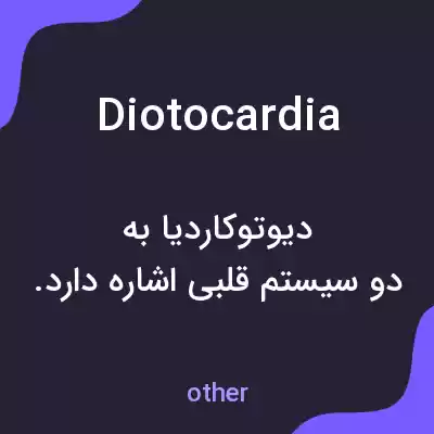 معنی diotocardia به فارسی معنی diotocardia به فارسی