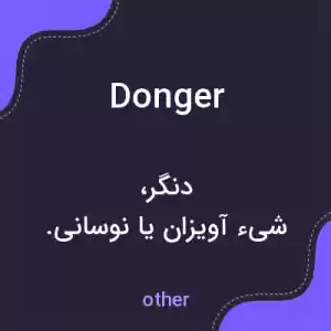 معنی donger به فارسی معنی donger به فارسی