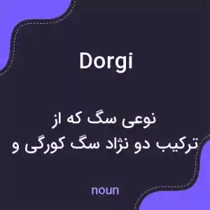 معنی dorgi به فارسی معنی dorgi به فارسی