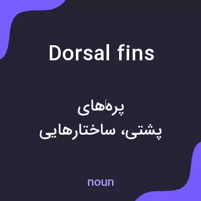 معنی dorsal fins به فارسی معنی dorsal fins به فارسی