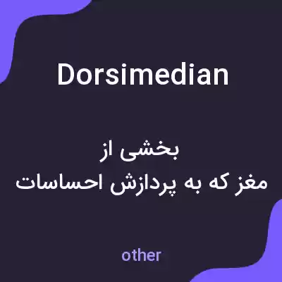 معنی dorsimedian به فارسی معنی dorsimedian به فارسی