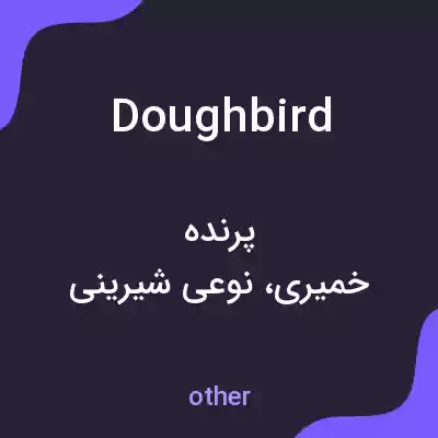 معنی doughbird به فارسی معنی doughbird به فارسی