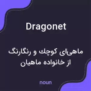 معنی dragonet به فارسی معنی dragonet به فارسی