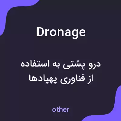 معنی dronage به فارسی معنی dronage به فارسی