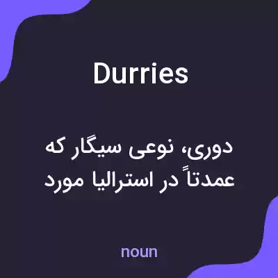 معنی durries به فارسی معنی durries به فارسی