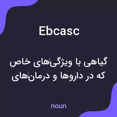 معنی ebcasc به فارسی معنی ebcasc به فارسی