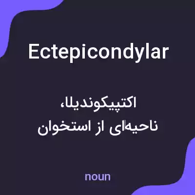 معنی ectepicondylar به فارسی معنی ectepicondylar به فارسی