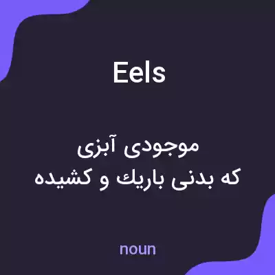 معنی eels به فارسی معنی eels به فارسی