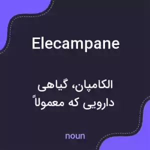 معنی elecampane به فارسی معنی elecampane به فارسی