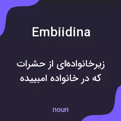 معنی embiidina به فارسی معنی embiidina به فارسی