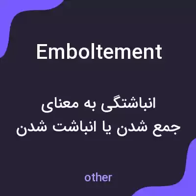 معنی emboltement به فارسی معنی emboltement به فارسی