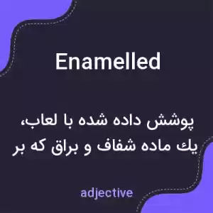 معنی enamelled به فارسی معنی enamelled به فارسی