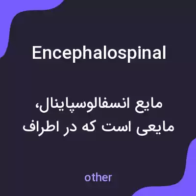 معنی encephalospinal به فارسی معنی encephalospinal به فارسی
