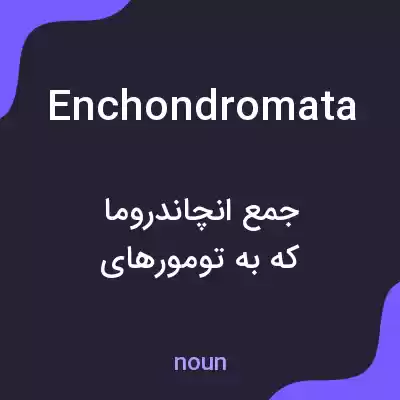 معنی enchondromata به فارسی معنی enchondromata به فارسی