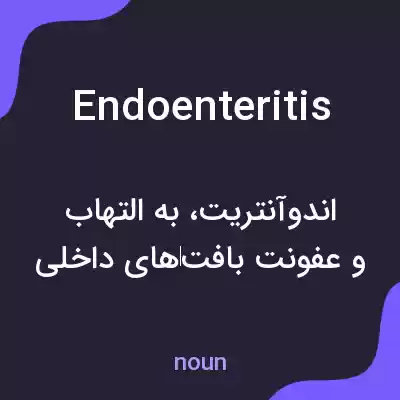 معنی endoenteritis به فارسی معنی endoenteritis به فارسی