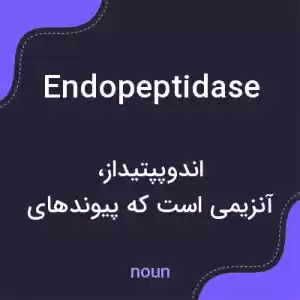 معنی endopeptidase به فارسی معنی endopeptidase به فارسی