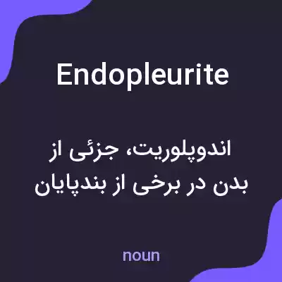 معنی endopleurite به فارسی معنی endopleurite به فارسی