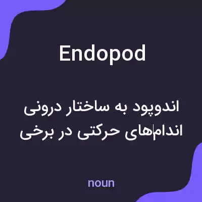 معنی endopod به فارسی معنی endopod به فارسی