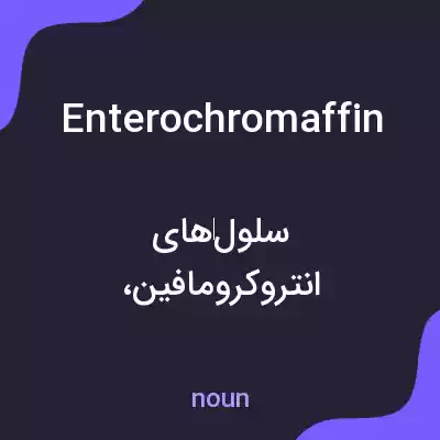 معنی enterochromaffin به فارسی معنی enterochromaffin به فارسی