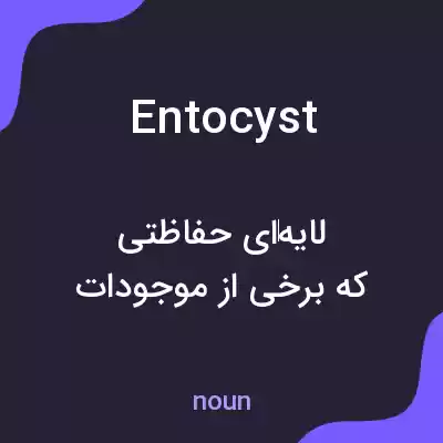 معنی entocyst به فارسی معنی entocyst به فارسی