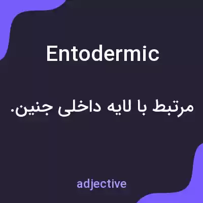 معنی entodermic به فارسی معنی entodermic به فارسی