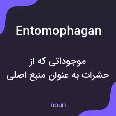 معنی entomophagan به فارسی معنی entomophagan به فارسی