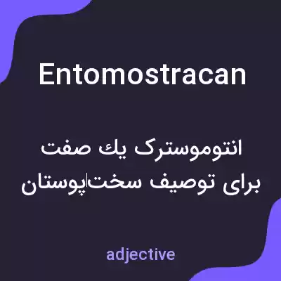 معنی entomostracan به فارسی معنی entomostracan به فارسی