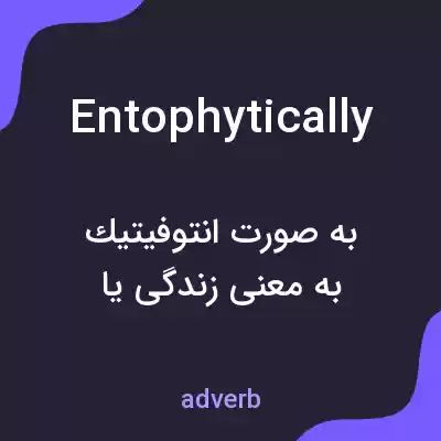 معنی entophytically به فارسی معنی entophytically به فارسی