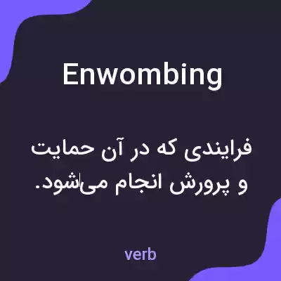 معنی enwombing به فارسی معنی enwombing به فارسی