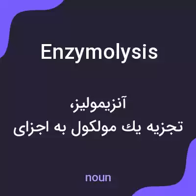 معنی enzymolysis به فارسی معنی enzymolysis به فارسی