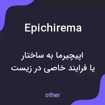 معنی epichirema به فارسی معنی epichirema به فارسی
