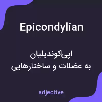 معنی epicondylian به فارسی معنی epicondylian به فارسی