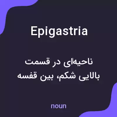 معنی epigastria به فارسی معنی epigastria به فارسی
