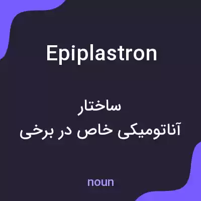 معنی epiplastron به فارسی معنی epiplastron به فارسی