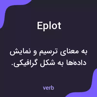 معنی eplot به فارسی معنی eplot به فارسی
