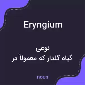 معنی eryngium به فارسی معنی eryngium به فارسی
