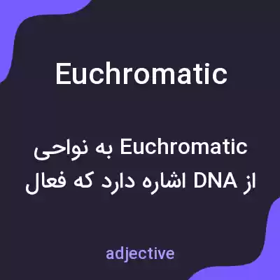 معنی euchromatic به فارسی معنی euchromatic به فارسی