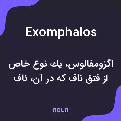 معنی exomphalos به فارسی معنی exomphalos به فارسی