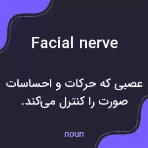 معنی facial nerve به فارسی معنی facial nerve به فارسی
