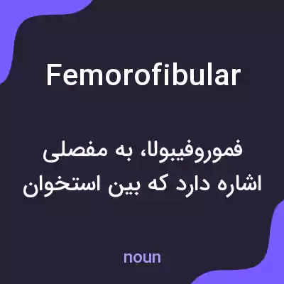 معنی femorofibular به فارسی معنی femorofibular به فارسی