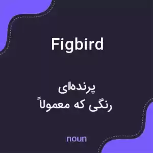 معنی figbird به فارسی معنی figbird به فارسی