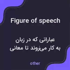 معنی figure of speech به فارسی