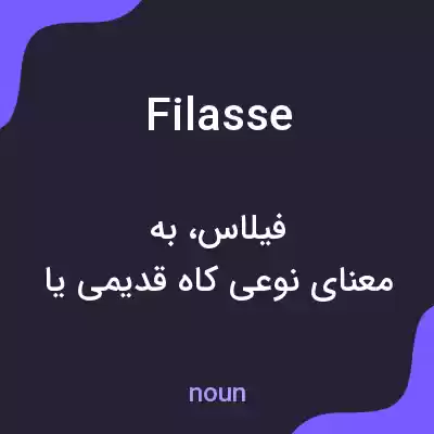 معنی filasse به فارسی معنی filasse به فارسی